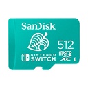 Memoria SanDisk Micro Sdxc 512GB Nintendo Switch 100MB