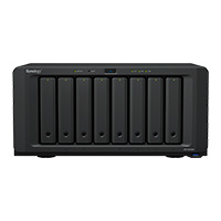 NAS SYNOLOGY DS1823XS+ /8 BAHIAS HASTA 144 TB /NUCLEO CUADRUPLE 3.3 GHZ/8GB DDR4/ LAN 2 GBE X2/ LAN 10GBE X1/USB 3.2 X3/ HOTSWAP/ SIN DISCOS DUROS/ AMD RYZEN V1780B