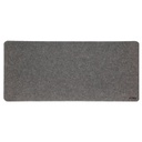 MOUSEPAD ACTECK VIBE FELT PLUS TF620 / ALFOMBRILLA PARA ESCRITORIO / ERGONOMICO / TEXTURA  AFELPADA / BASE ANTIDESLIZANTE / 90X40CM / GRIS CLARO / AC-934497