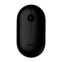 MOUSE ACTECK OPTIMIZE EDGE MI460 / INALAMBRICO / RECEPTOR USB / LASER / CLICK SILENCIOSO / 1500 DPI / NEGRO / AC-934091