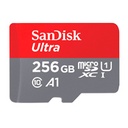 MEMORIA SANDISK MICRO SDXC 256GB ULTRA 150MB/S CLASE 10 C/ADAPTADOR SDSQUAC-256G-GN6MA