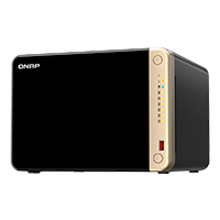 NAS QNAP TS-664-8G / TORRE / 6 BAHIAS / CELERON N5095 NUCLEO CUADRUPLE 2.9 GHZ /8GB RAM DDR4 / LAN 2,5GBE X2 / USB 3.2 X2 / HDMI / HOT SWAP / SOPORTEA M.2 2280 /NO INCLUYE DISCOS