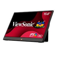 MONITOR LED VIEWSONIC PORTATIL VA1655/ 16 PULGADAS/ FULL HD / 1920 X 1080 / USB-C / MINI HDMI / CABLE USB-C / CABLE MINI HDMI / 3 AÑOS DE GARANTIA