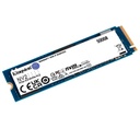 UNIDAD DE ESTADO SOLIDO INTERNO 500GB KINGSTON SNV2S NV2 M.2 2280 NVME PCIE GEN 4X4 LECT. 3500 ESCRIT. 2100 MBS PC LAPTOP MINI PC SNV2S/500G