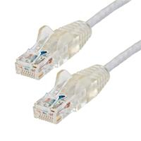 CABLE DE 30CM DE RED ETHERNET CAT6 DELGADO SIN ENGANCHES - CABLE DE RED SNAGLESS - GRIS - STARTECH.COM MOD. N6PAT1GRS