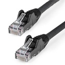 CABLE DE 3M DE RED ETHERNET UTP SIN ENGANCHES CAT6 GIGABIT - NEGRO - STARTECH.COM MOD. N6PATCH10BK