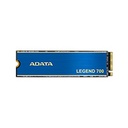 UNIDAD DE ESTADO SOLIDO SSD INTERNO ADATA LEGEND 700 512GB M.2 2280 NVME PCIE GEN 3X4 LECT. 2000 ESCRIT. 1600 MBS PC LAPTOP MINIPC 3DNAND DISIPADO ALEG-700-512GCS