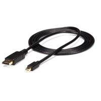CABLE DE 3M ADAPTADOR DE MINI DISPLAYPORT 4K 1.2 MACHO A DISPLAYPORT MACHO- NEGRO - STARTECH.COM MOD. MDP2DPMM10