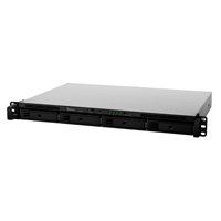 NAS SYNOLOGY RS422+ /4 BAHIAS RACK 1U/ DOBLE NUCLEO 2.6GHZ /2GB DDR4 /LAN GIGABIT X2/USB 3.2 X1/ HOT-SWAP/HASTA 72TB AMD RYZEN R1600