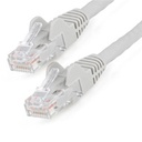 CABLE ETHERNET CAT 6 DE 2 METROS - LSZH - CABLE DE RED PATCH CAT6 UTP RJ45 POE DE 100W 10 GBE SIN ENGANCHES GRIS, ETL - STARTECH.COM MOD. N6LPATCH2MGR