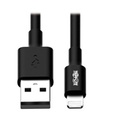 CABLE USB TRIPP-LITE M100-010-BK CABLE DE SINCRONIZACIóN Y CARGA USB A A LIGHTNING, CERTIFICADO MFI - NEGRO, M/M, USB 2.0, 3.05 M [10 PIES]