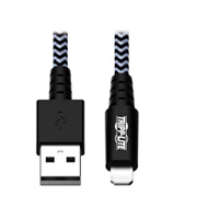 CABLE USB TRIPP-LITE M100-006-HD CABLE DE SINCRONIZACIóN Y CARGA USB A A LIGHTNING PARA SERVICIO PESADO, CERTIFICADO MFI - M/M, USB 2.0, 1.83 M [6 PIES]