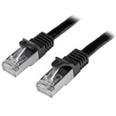 CABLE DE 2M DE RED CAT6 ETHERNET GIGABIT BLINDADO SFTP - NEGRO - STARTECH.COM MOD. N6SPAT2MBK