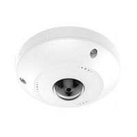 CAMARA FISHEYE IP 4MP HIKVISION DS-2CD2945FWD PANORáMICA 180° - 360° / EXTERIOR IP67 / IK10 / POE / MULTIPLES VISTAS POR IVMS-4200