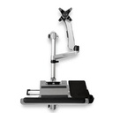 ESTACION DE TRABAJO DE MONTAJE EN PARED - ESCRITORIO ERGONOMICO - BRAZO ARTICULADO PARA PANTALLA DE 34