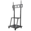SOPORTE TV,MANHATTAN,461665,V TIPO CARRO 150KG, 37 A 100, ALTA RESISTENCIA