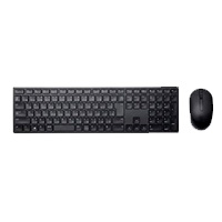 Kit Teclado y Mouse DELL KM5221W Inalámbrico Español Negro 580-AJIU