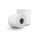 PAQUETE ROLLO PAPEL TERMICO GHIA PTG57N / 57X60 MM /PARA IMPRESORAS DE 58MM / REACCION NEGRO / 10 UNIDADES
