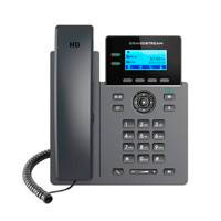TELFONO IP GRANDSTREAM GRP2602W, 4 CUENTAS SIP 2 LINEAS WIFI  P. LCD 2 PUERTOS 10/100 SOPORTA (EHS)  INCLUYE ELIMINADOR DE CORRIENTE (NO POE)