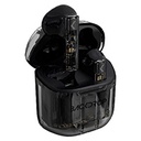 AUDIFONOS INALAMBRICOS TWS BACKDROP TRANSPARENTES/10M / TACTIL COLOR NEGRO