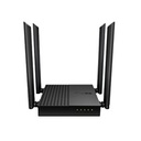 ROUTER |TP-LINK | ARCHER C64 |WIFI | INALAMBRICO MU-MIMO | AC1200 | 5 GHZ 867 MBPS | 2,4 GHZ 400 MBPS | COBERTURA WIFI MEJORADA 4 ANTENAS EXTERNAS, SUSTITUYE A ARCHER C60