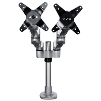Soporte de Escritorio Premium para 2 Monitores de Hasta 30 Soporte
