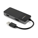 ADAPTADOR DE VIDEO EXTERNO USB 3.0 A HDMI Y VGA - 4K 30HZ - TARJETA DE VIDEO PARA MAC Y WINDOWS - MULTIPUERTOS 2EN1 - STARTECH.COM MOD. USB32HDVGA