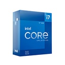 PROCESADOR INTEL CORE I7-12700KF S-1700 12A GEN /3.6 - 5.0 GHZ /CACHE 25MB /12 CORES (8P+4E) /SIN GRAFICOS /SIN DISIPADOR /GAMER ALTO IPA