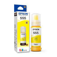 CARTUCHO EPSON MODELO T555 AMARILLO, PARA L8160, L8180