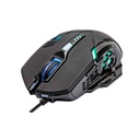 MOUSE OPTICO,MANHATTAN,179256, GAMING 6 BOTONES, NEGRO