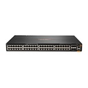 SWITCH HPE ARUBA JL762A 6300M 48 RJ45 1GBE Y 4SFP56 ADMINISTRABLE CAPA 3 CON1 FUENTE DE PODER INCLUIDA