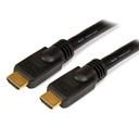 Cable HDMI de 7.6M Alta Velocidad - 2X HDMI Macho - Negro - Ultra HD