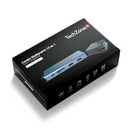 DOCKING STATION TECHZONE TZ21DS2C ADAPTADOR MULTIPUERTO USB 3.0 HDMI VGA SD