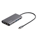 DOCKING STATION USB-C MULTIPUERTOS - HDMI O VGA - PD DE 100W ENTREGA DE ALIMENTACION - CABLE DE 30CM - LECTOR DE SD (DKT30CHVAUSP) - STARTECH.COM MOD. DKT30CHVAUSP