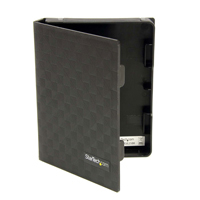 PAQUETE DE 3 - CUBIERTA PROTECTORA FUNDA DE PLASTICO PARA DISCO DURO DE 2.5IN PULGADAS - FORRO - NEGRO - STARTECH.COM MOD. HDDCASE25BK
