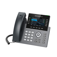 TELEFONO IP GRANDSTREAM GRP2615/ 5 CUENTAS SIP 10 LINEAS WIFI BLUETOOTH P. A COLOR 2 PUERTOS 10/100/1000 40 TECLAS BLF POE E INCLUYE ELIMINADOR