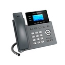 TELEFONO IP GRANDSTREAM GRP2603P/ 3 CUENTAS SIP 6 LINEAS P. LCD 2 PUERTOS 10/100/100 SOPORTA EHS POE NO INCLUYE ELIMINADOR
