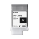 TANQUE DE TINTA CANON PFI-120BK NEGRO, CAPACIDAD 130 ML
