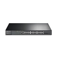 SWITCH TP-LINK SG3428XMP OMADA 24P GE POE ADMINISTRABLE CON 4SFP+ 1 RJ45 Y 1 MICRO-USB CONSOLA L2