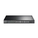 SWITCH TP-LINK SG3428XMP OMADA 24P GE POE ADMINISTRABLE CON 4SFP+ 1 RJ45 Y 1 MICRO-USB CONSOLA L2