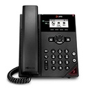 TELEFONO IP HP POLY 911N0AAAC3 VVX 150/ 2 LINEA PANTALLA LCD 2.5 PULGADAS 4 TECLAS PROGRAMABLES POE 2 PUERTOS 10/100 ALTAVOZ COLOR NEGRO NO INCLUYE FUENTE PODER