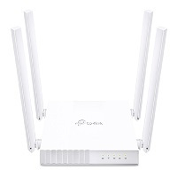 ROUTER | TP-LINK | ARCHER C24 | INALAMBRICO |WISP |AC750 DUAL BAND | MULTIMODO ACCESS POINT REPETIDOR WISP | 4 PUERTOS LAN 10/100 1 PUERTO WAN 10/100 | 4 ANTENAS FIJAS | SUSTITUYE A TL-WR940N