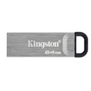 MEMORIA FLASH USB KINGSTON DATA TRAVELER KYSON 64GB GEN 1 3.2 TIPO A METAL (DTKN/64GB)