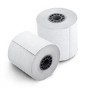 PAQUETE ROLLO PAPEL TERMICO GHIA PTG80N / 80X70 MM /PARA IMPRESORAS DE 80MM / REACCION NEGRO / 10 UNIDADES