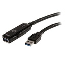 CABLE EXTENSOR ALARGADOR USB 3.0 SUPERSPEED ACTIVO DE 3M - USB A MACHO A HEMBRA - NEGRO - STARTECH.COM MOD. USB3AAEXT3M