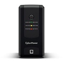 NO BREAK CYBERPOWER (UT1000GU) 1000VA / 500W, INTERACTIVO, INDICADORES LED, 8 NEMA 5-15R 4 RESPALDO / 4 SUPRESIÓN Y REGULACIÓN, TORRE, PUERTO USB, GREEN POWER, 2 AÑOS EN EQUIPO, 1 AÑO EN BATERÍA.