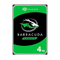 DISCO DURO INTERNO SEAGATE BARRACUDA 4TB 3.5 ESCRITORIO SATA3 6GB/S 256MB 5400RPM PC