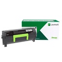 TONER LASER LEXMARK 58D4H00 NEGRO, ALTO RENDIMIENTO ,HASTA 15,000 PAGINAS, PARA MODELOS: MX826ADE, MX824ADE, MS821DN, MS823DN, MS826DE, MX722ADHE