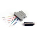 ADAPTADOR CONVERTIDOR MODULAR SERIAL DB25 A RJ45 MACHO A HEMBRA - STARTECH.COM MOD. GC258MF