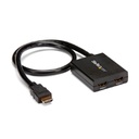 SPLITTER HDMI DE 2 PUERTOS - DIVISOR DE VIDEO HDMI DE 2 PUERTOS - SPLITTER HDMI 4K 30HZ DE 2X1 ALIMENTADO POR USB - STARTECH.COM MOD. ST122HD4KU